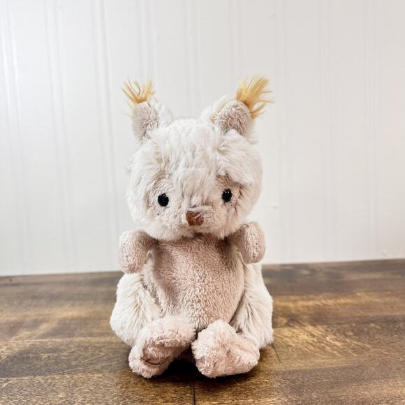 Barbara Bukowski Bear - Baby Blixten Squirrel Small Grey Cute Woodland Beanie 7" - Picture 2 of 10